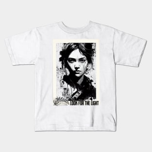 Look for the light, The Last of us Kids T-Shirt